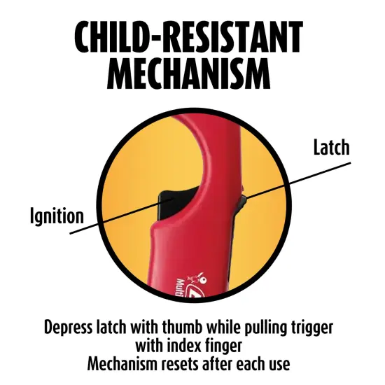 BIC Multi Purpose Lighter with Long Flex Wand, Great Lighter for Candles, Grills and Fireplaces, 4 Count Pack of Lighters, Assorted Colors {3}