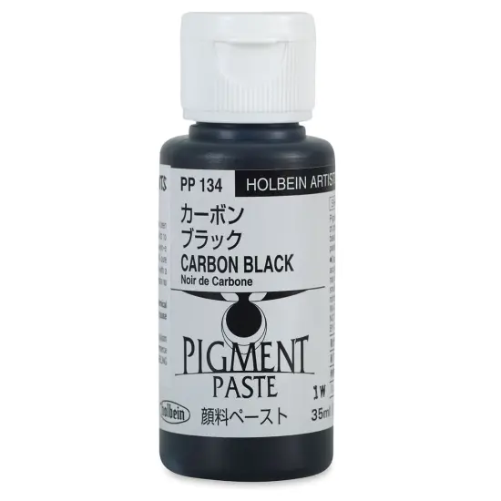 Holbein Tosai Pigment Paste - Carbon Black, 35 ml {1}