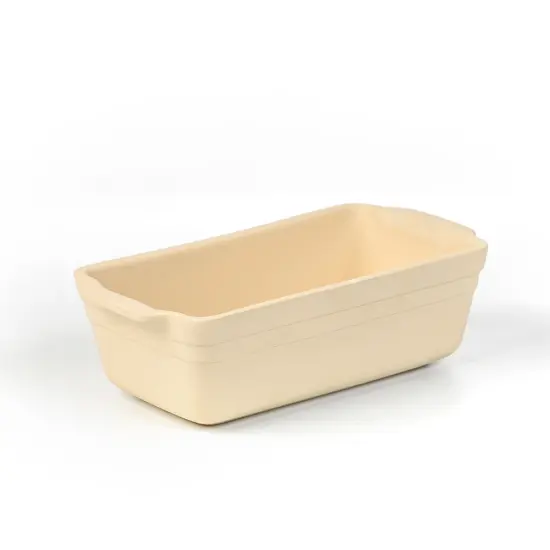 Ohio Stoneware Loaf Pan Non-Absorbing Non-Stick Microwave and Oven Safe {1}
