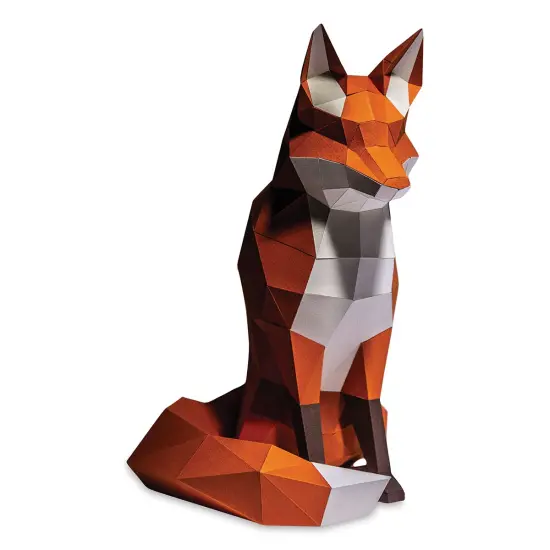 Papercraft World 3D Papercraft Model DIY Kit - Fox {1}