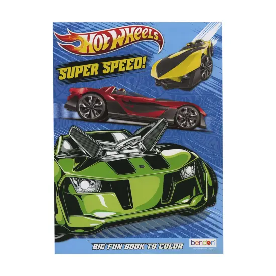 HOT WHEELS Coloring Book {1}