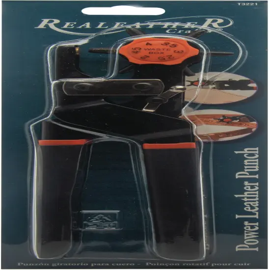 Realeather(R) Crafts Power Leather Punch {1}