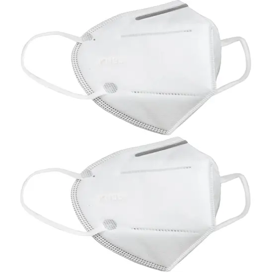 2 KN95 Masks Rated Particulate Protective Respirators Without Exhalation Valve {1}