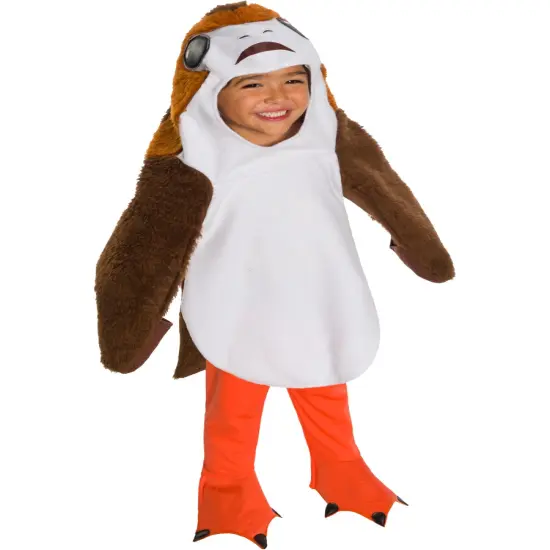 Star Wars The Last Jedi Porg Creature Ahch-To Toddler Costume {1}