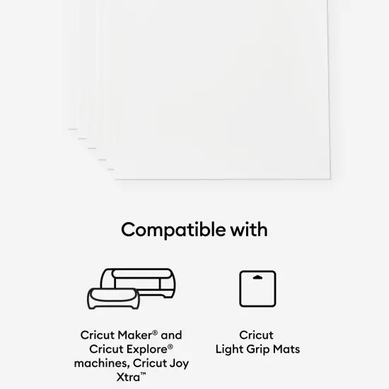 Cricut Printable Sticker Paper- White {4}