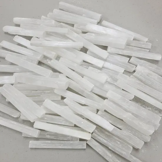 4" INCH Selenite Sticks - Selenite Crystal Wands {5}