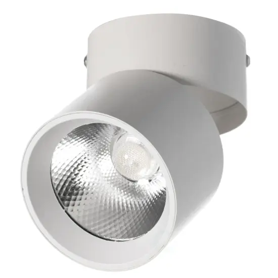 Aluminum Round LED Ceiling Spotlight with Adjustable Downlight, 15 Watt Cool White 4000K, Energy-Efficient Ceiling-Mounted Spot Lighting - Modern Fixture - for Home, Office, and Commercial Spaces {3}