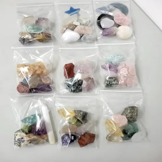 MYSTERY CRYSTAL BAG - Random Pick by the weight 1 LB to 3 LBS {3}