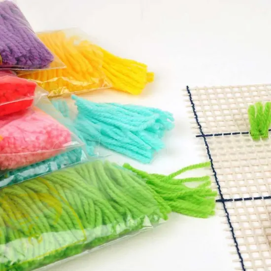 HerrschnersButterfly Floral Montage Latch Hook Kit Multi {4}