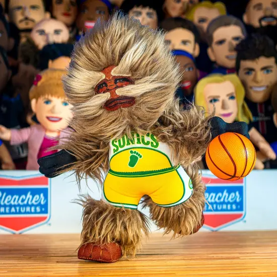 Bleacher Creatures Seattle SuperSonics Squatch 10" Mascot Plush Figure {4}