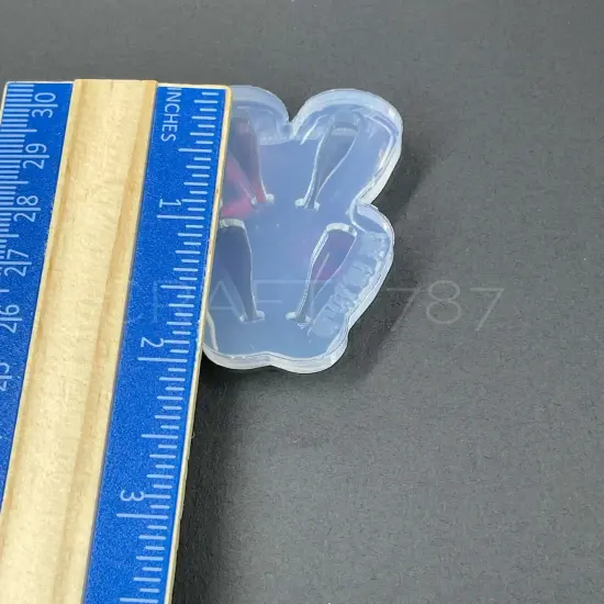 Baseball Bat Stud Silicone Mold (B9) {3}