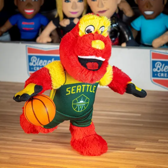 Bleacher Creatures Seattle Storm Doppler 10" Mascot Plush Figure {6}