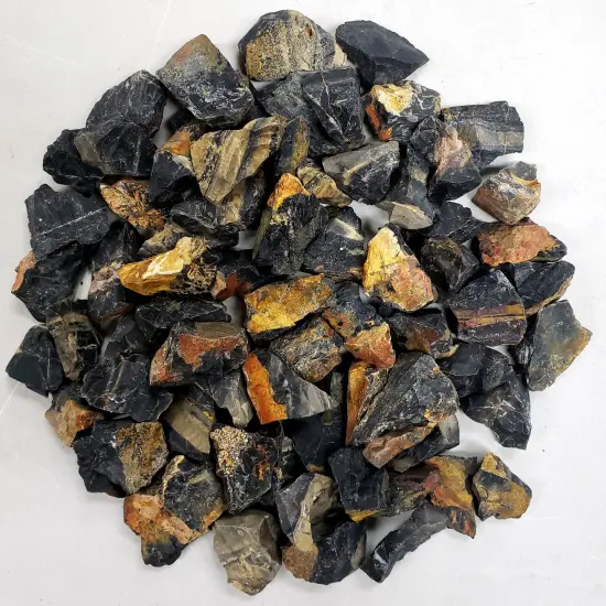 Black Onyx Crystal Stones - Rough Crystals Bulk {3}