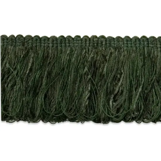 5 Yards of Chenille Loop Fringe Trim | 5 yard cut Hunter Green {1}