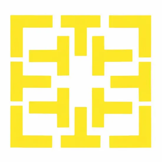 Rhino Pickleball Court Marker Set {4}