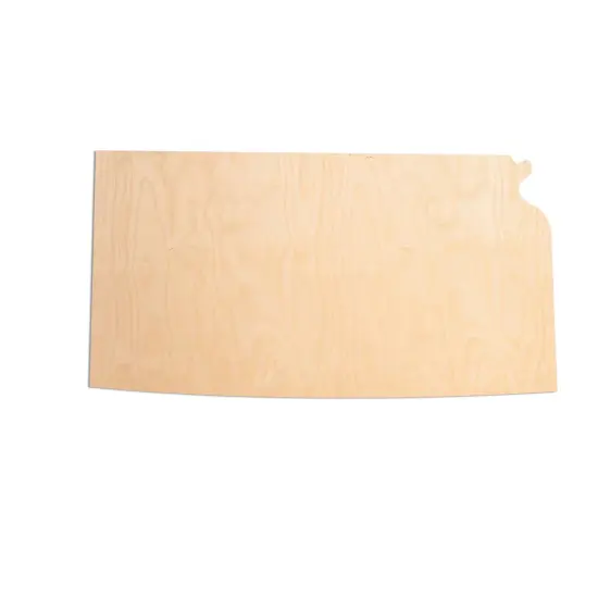 Unfinished Wood State - Kansas {1}