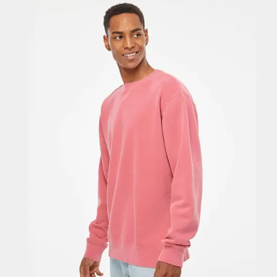 Independent Trading Co&reg; Midweight Pigment Dyed Crewneck Sweatshirt Prepared for dye {6}