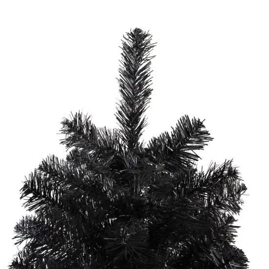 Northlight Full Colorado Spruce Artificial Halloween Tree - 4' - Black - Unlit {6}