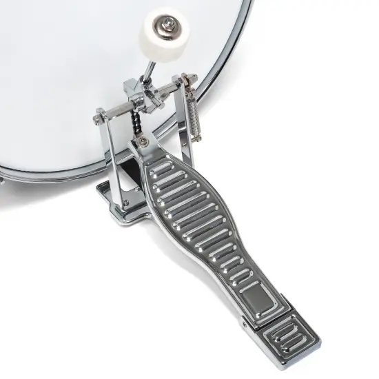 Ashthorpe 3-Piece Complete Kids Drum Set - Beginner Kit with 14" Bass, Adjustable Throne, Cymbal, Pedal & Drumsticks {6}