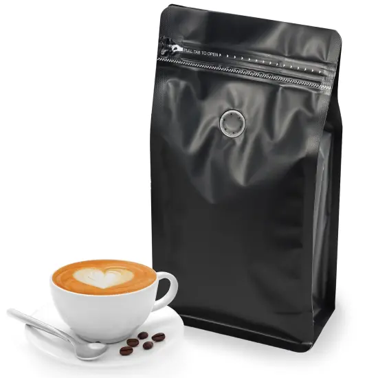 7Penn Resealable Coffee Bags - 16oz 50pk Organizational Packaging Zipper Pouch {1}