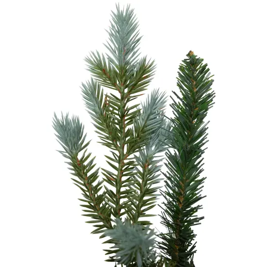 Northlight Real Touch&trade; Blue Spruce Artificial Christmas Wreath - 48" - Unlit Green {6}