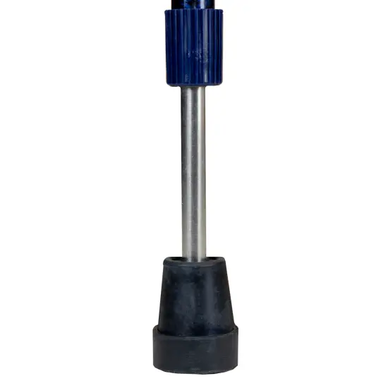 GCI Blue and Black Adjustable Shock Absorbing Walking Cane 32"-41" {6}