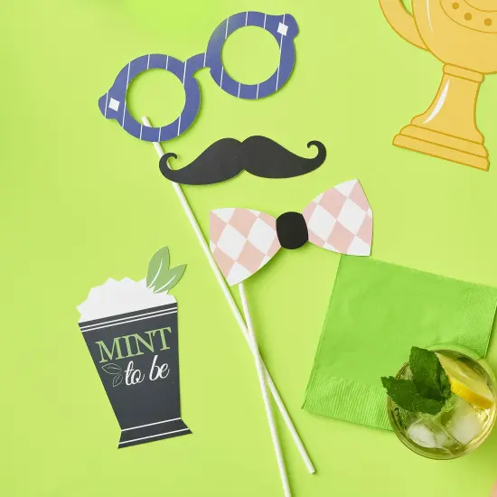 Big Dot of Happiness Kentucky Horse Derby - Horse Race Party Photo Booth Props Kit - 20 Count {3}