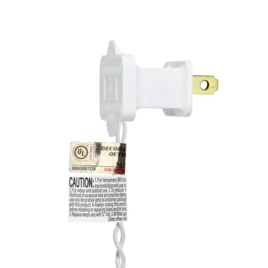 Northlight Pre-Lit Medium Rockport White Pine Artificial Christmas Tree - 2' - Pink Lights {7}