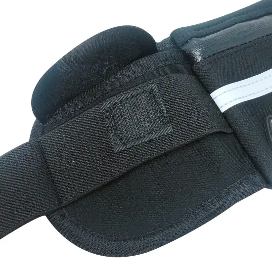 Wrapables Adjustable Neoprene Running Belt, Waterproof Fanny Pack, Workout Pouch for Running Jogging Hiking Black {4}