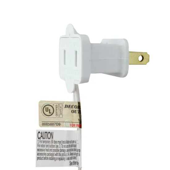 Northlight LED C9 Christmas Lights - Green - 16' White Wire - 25ct {4}