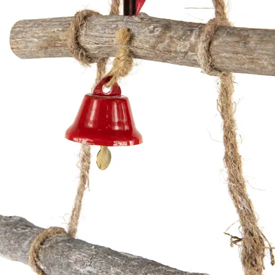 Northlight 27" Wood Twig Tree Wall Hanging with Ornaments Brown {7}