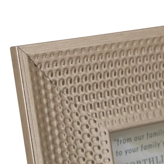 Northlight Honeycomb Rectangular Picture Frame - for a 5" x 7" Photo - Champagne Gold {6}