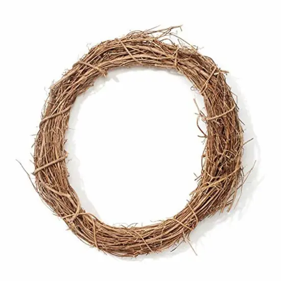 Darice Natural Grapevine Decorative Wreath - 18-inch Brown {1}