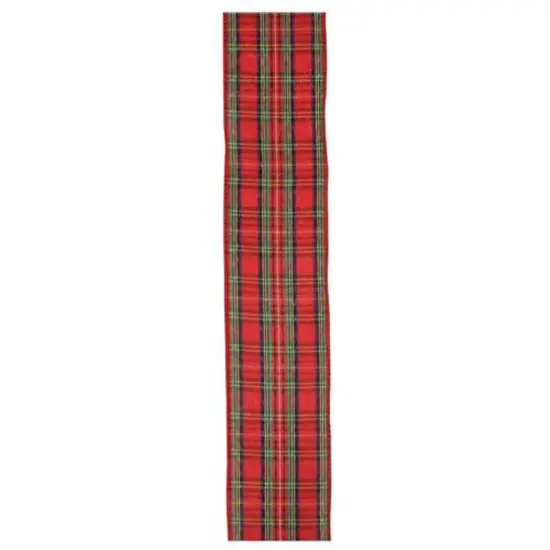Northlight Red and Green Plaid Wired Christmas Craft Ribbon 2.5" x 10 Yards {3}