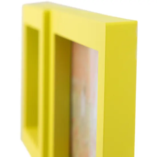 Northlight Yellow Multi-Sized Puzzled Collage Picture Frame {6}