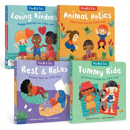 Barefoot Books Mindful Tots Board Books - Set of 4 {1}