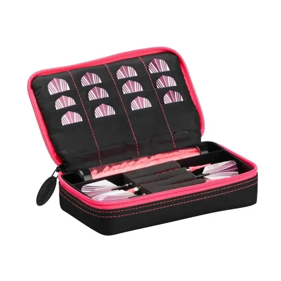 Casemaster Plazma Black with Pink Trim Dart Case {2}