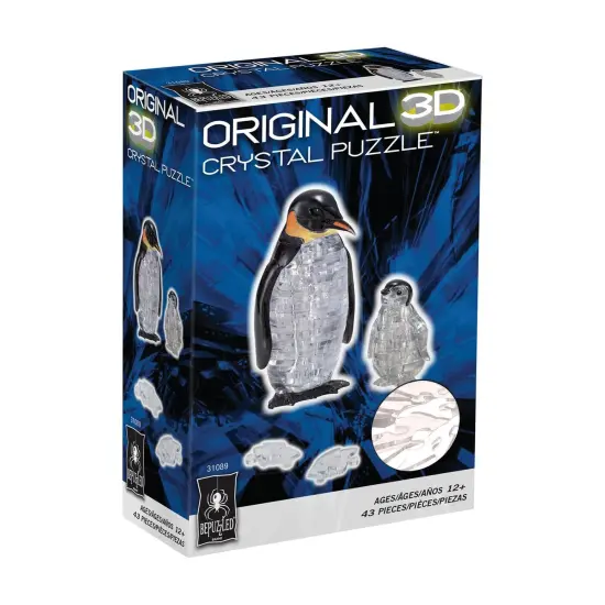 Penguin and Baby 43 Piece 3D Crystal Jigsaw Puzzle {3}