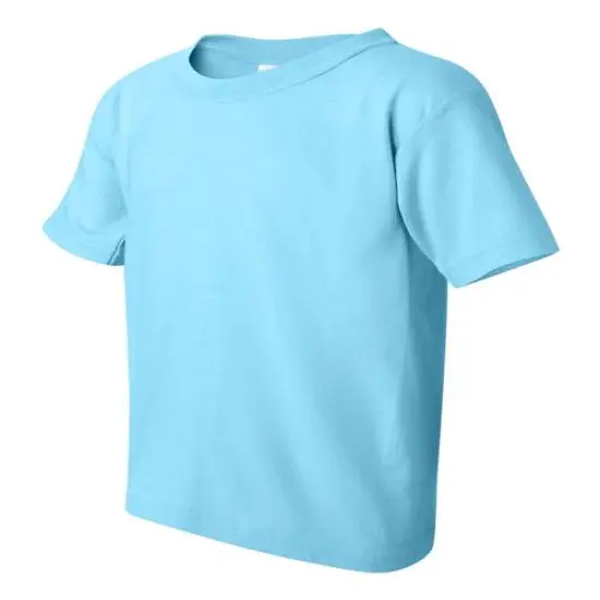 Gildan&reg; Heavy Cotton Youth Crewneck Short Sleeve T-Shirt - 5000B Sky {2}