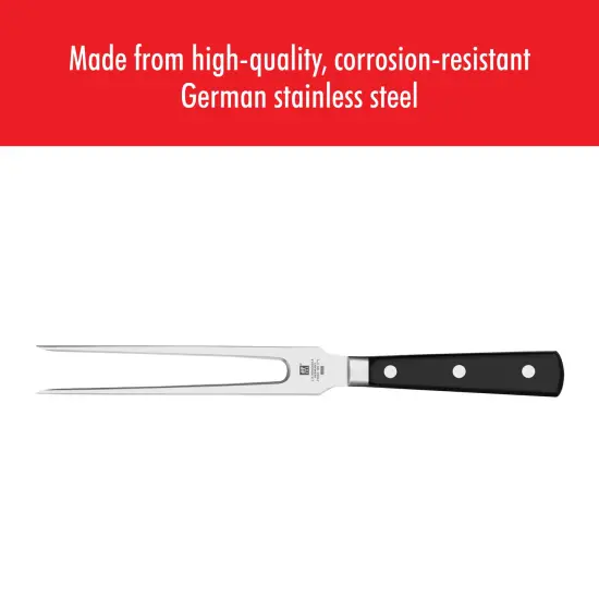 ZWILLING Professional "S" 2-pc Carving Knife & Fork Set {4}