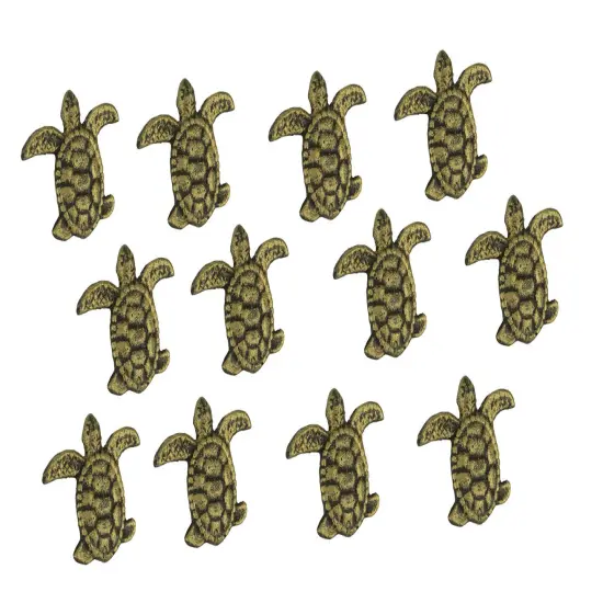 Cast Iron Sea Turtle Handle Drawer Pull Cabinet Knob Beach Decor Set of 12 {7}
