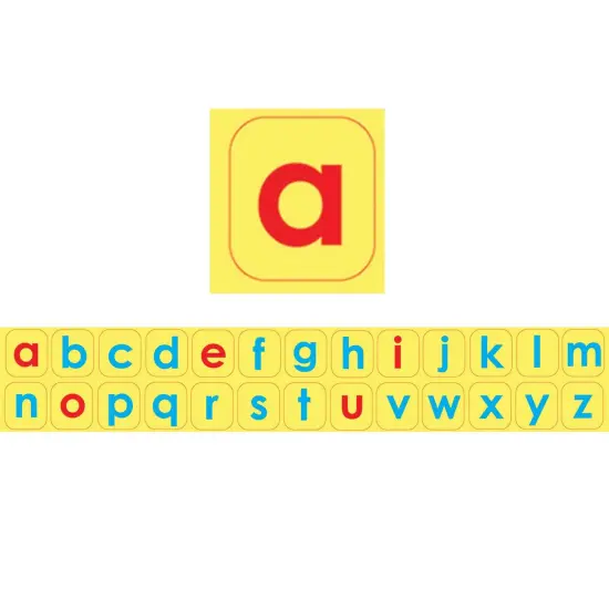 Die-Cut Magnetic Foam Lowercase Letters, 104 Pieces Per Pack, 3 Packs {2}