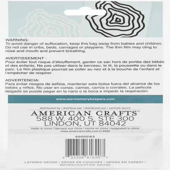 We R Revolution Dies-Layered Geode {4}