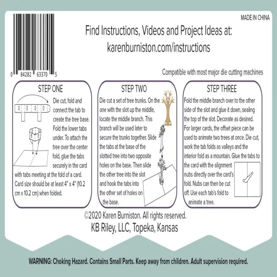 Karen Burniston Dies-Tiny Trees Pop-Up {3}