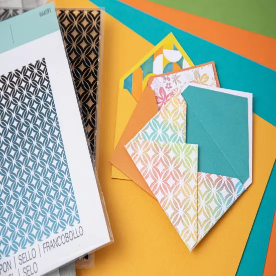 Sizzix Cosmopolitan Clear Stamp Set By Stacey Park-Uptown {5}