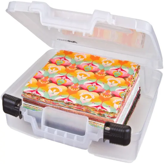 ArtBin Quick View Deep Base Carrying Case-15"X3.25"X14.375" Translucent {2}