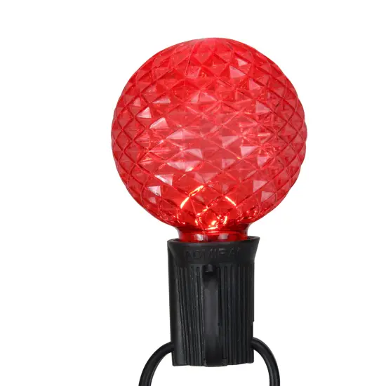 Northlight LED Faceted G50 Globe Christmas Replacement Bulbs - Multicolor - Pack of 25 {6}