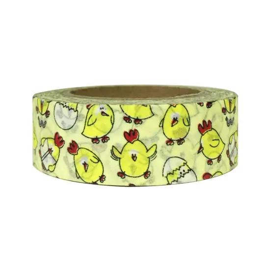 Wrapables&reg; Colorful Washi Masking Tape Chicken and Egg {1}