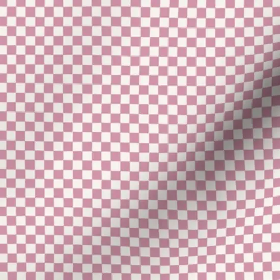 Various Fabrics by the Yard or Fat Quarter Spring Summer Lilac Pretty Checker Checkerboard Checkers Chequerboard Custom Printed Fabric by Spoonflower {7}