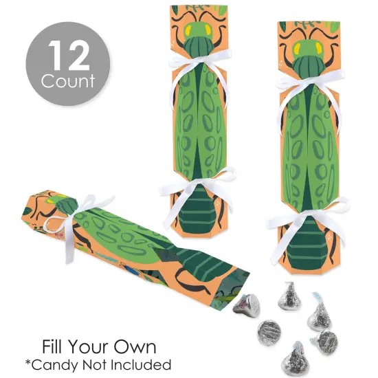Big Dot of Happiness Buggin' Out - No Snap Bugs Birthday Party Table Favors - DIY Cracker Boxes - Set of 12 {4}